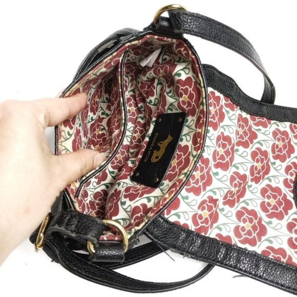 Emma Fox • Leather Mini Shoulder Bag / Crossbody - Picture 4 of 8